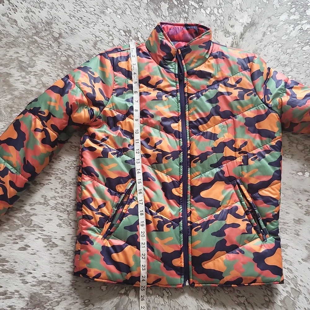 Mother The Two Faced Puffer Reversible Camo Jacket SzXS - Picture 4 of 9